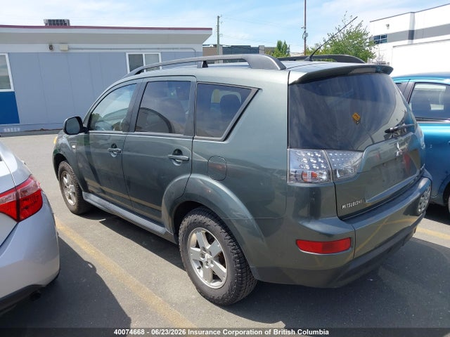 40074668 :رقم المزاد ، JA4LT21W39Z607418 vin ، 2009 Mitsubishi Outlander Es مزاد بيع
