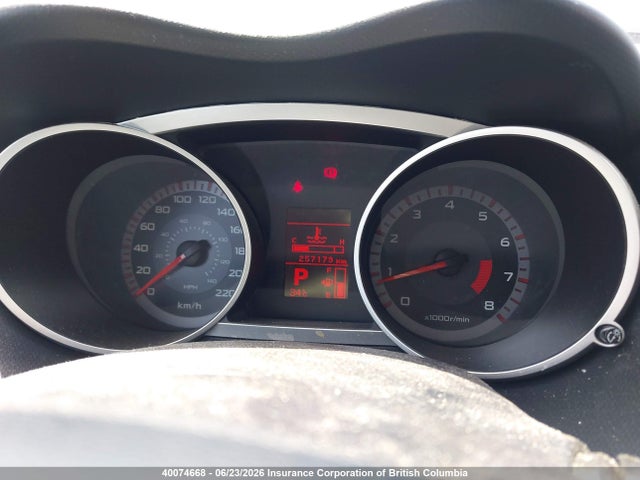 40074668 :رقم المزاد ، JA4LT21W39Z607418 vin ، 2009 Mitsubishi Outlander Es مزاد بيع