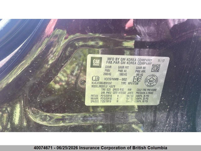 Buick Encore Preferred 2018 KL4CJESB8JB591247 Image 14