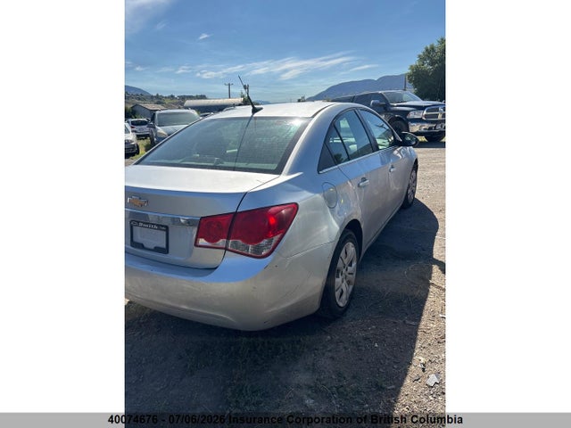 40074676 :رقم المزاد ، 1G1PC5SH8C7338322 vin ، 2012 Chevrolet Cruze مزاد بيع