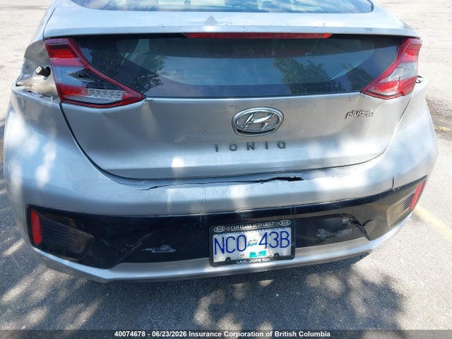 2019 Hyundai Ioniq მანქანა იყიდება აუქციონზე, vin: KMHC65LD2KU107257, აუქციონის ნომერი: 40074678