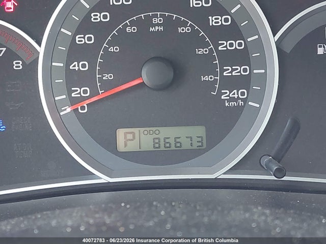 40072783 :رقم المزاد ، JF1GE61658H505301 vin ، 2008 Subaru Impreza 2.5i مزاد بيع
