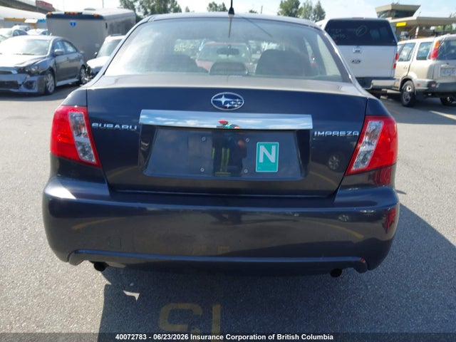 40072783 :رقم المزاد ، JF1GE61658H505301 vin ، 2008 Subaru Impreza 2.5i مزاد بيع