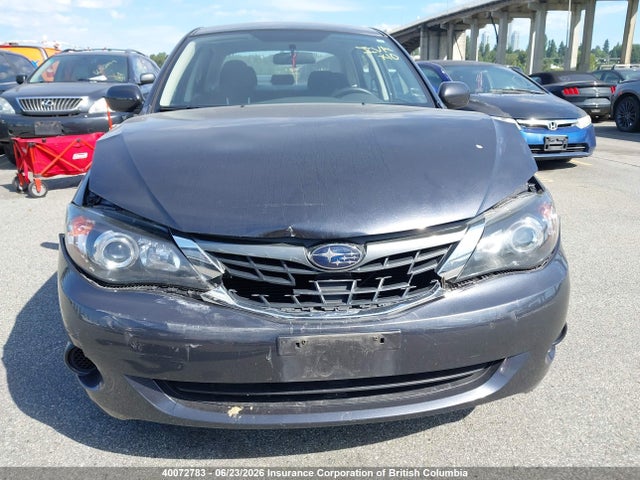 40072783 :رقم المزاد ، JF1GE61658H505301 vin ، 2008 Subaru Impreza 2.5i مزاد بيع