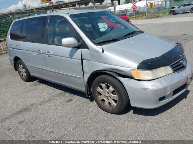 2002 Honda Odyssey Exl მანქანა იყიდება აუქციონზე, vin: 2HKRL18902H014719, აუქციონის ნომერი: 40074681