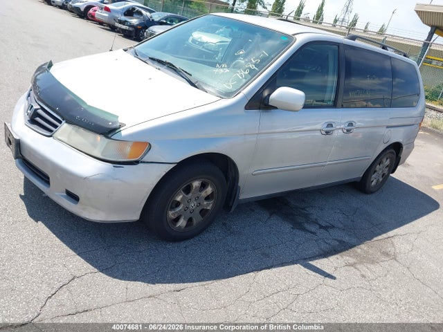 2002 Honda Odyssey Exl მანქანა იყიდება აუქციონზე, vin: 2HKRL18902H014719, აუქციონის ნომერი: 40074681