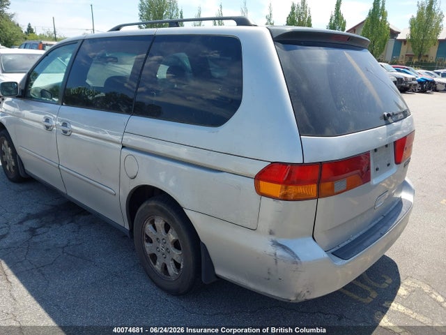 2002 Honda Odyssey Exl მანქანა იყიდება აუქციონზე, vin: 2HKRL18902H014719, აუქციონის ნომერი: 40074681