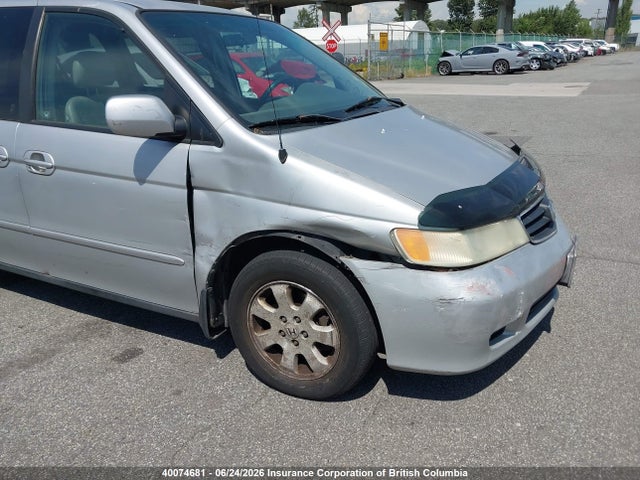 2002 Honda Odyssey Exl მანქანა იყიდება აუქციონზე, vin: 2HKRL18902H014719, აუქციონის ნომერი: 40074681