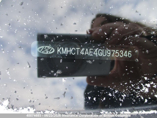Aukcja sprzedaży 2016 Hyundai Accent Se, vin: KMHCT4AE4GU975346, numer aukcji: 40074685