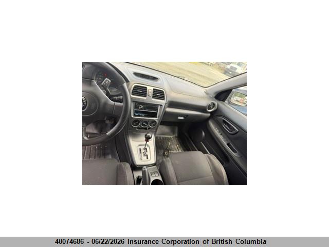 40074686 :رقم المزاد ، JF1GG67535H805830 vin ، 2005 Subaru Impreza 2.5 Rs/2.5 Rs Special Edition مزاد بيع