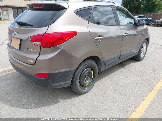 40072214 :رقم المزاد ، KM8JUCAC2AU027807 vin ، 2010 Hyundai Tucson Gls/limited مزاد بيع