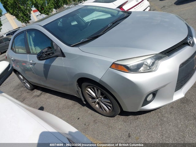 2014 Toyota Corolla L/le/le Pls/prm/s/s Pls მანქანა იყიდება აუქციონზე, vin: 2T1BURHE4EC103257, აუქციონის ნომერი: 40074699