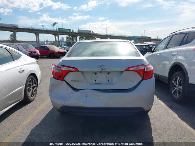 2014 Toyota Corolla L/le/le Pls/prm/s/s Pls მანქანა იყიდება აუქციონზე, vin: 2T1BURHE4EC103257, აუქციონის ნომერი: 40074699