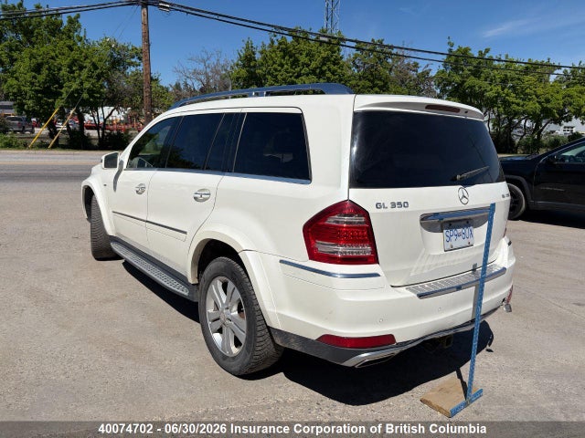 Aukcja sprzedaży 2012 Mercedes-benz Gl 350 Bluetec 4matic, vin: 4JGBF2FEXCA774238, numer aukcji: 40074702