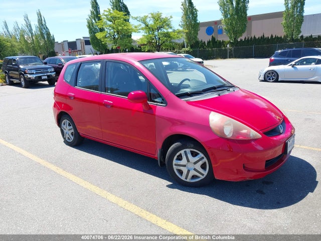 2007 Honda Fit მანქანა იყიდება აუქციონზე, vin: JHMGD37467S811067, აუქციონის ნომერი: 40074706