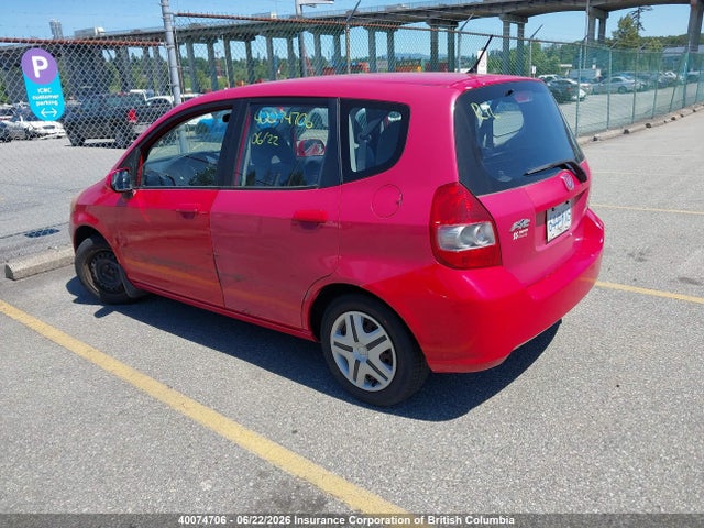 2007 Honda Fit მანქანა იყიდება აუქციონზე, vin: JHMGD37467S811067, აუქციონის ნომერი: 40074706