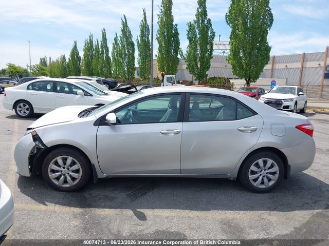 2016 Toyota Corolla L/le/le Pls/prm/s/s Pls მანქანა იყიდება აუქციონზე, vin: 2T1BURHE2GC589375, აუქციონის ნომერი: 40074713