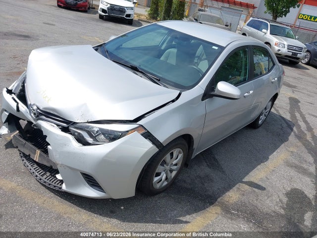 2016 Toyota Corolla L/le/le Pls/prm/s/s Pls მანქანა იყიდება აუქციონზე, vin: 2T1BURHE2GC589375, აუქციონის ნომერი: 40074713