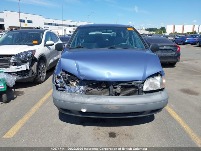 1999 Toyota Sienna Ce მანქანა იყიდება აუქციონზე, vin: 4T3ZF19C4XU122097, აუქციონის ნომერი: 40074714