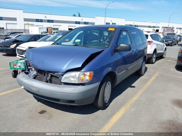 1999 Toyota Sienna Ce მანქანა იყიდება აუქციონზე, vin: 4T3ZF19C4XU122097, აუქციონის ნომერი: 40074714