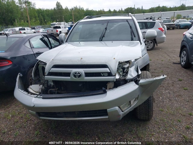 2005 Toyota 4runner Limited მანქანა იყიდება აუქციონზე, vin: JTEBT17R650045683, აუქციონის ნომერი: 40071477