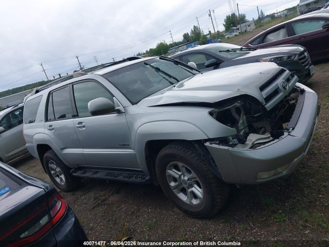 2005 Toyota 4runner Limited მანქანა იყიდება აუქციონზე, vin: JTEBT17R650045683, აუქციონის ნომერი: 40071477