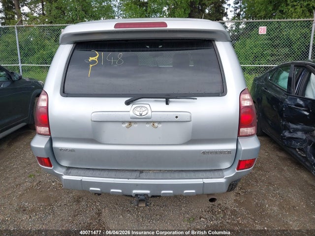 2005 Toyota 4runner Limited მანქანა იყიდება აუქციონზე, vin: JTEBT17R650045683, აუქციონის ნომერი: 40071477
