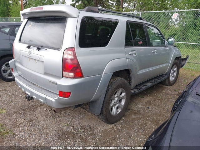 2005 Toyota 4runner Limited მანქანა იყიდება აუქციონზე, vin: JTEBT17R650045683, აუქციონის ნომერი: 40071477