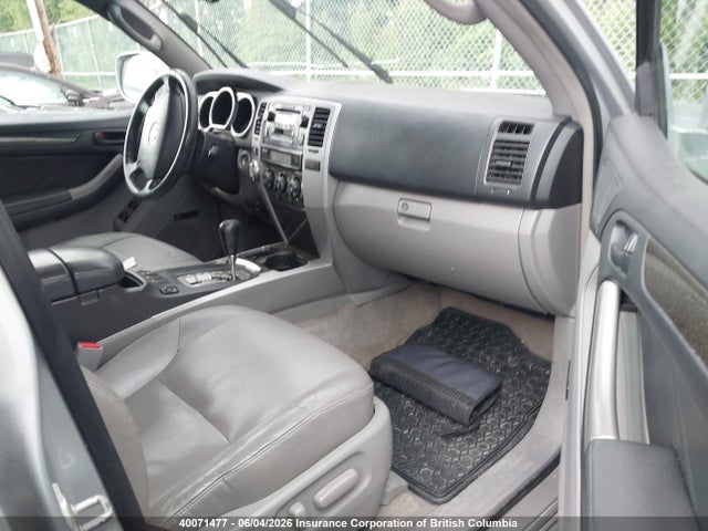 2005 Toyota 4runner Limited მანქანა იყიდება აუქციონზე, vin: JTEBT17R650045683, აუქციონის ნომერი: 40071477