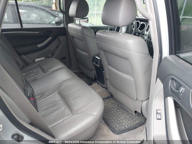 2005 Toyota 4runner Limited მანქანა იყიდება აუქციონზე, vin: JTEBT17R650045683, აუქციონის ნომერი: 40071477