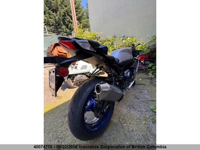Aukcja sprzedaży 2026 Suzuki Gsx-r600, vin: JS1GN7FA2T7101412, numer aukcji: 40074718