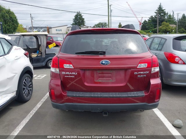 Aukcja sprzedaży 2011 Subaru Outback 3.6r Limited, vin: 4S4BRDLC6B2420764, numer aukcji: 40074719