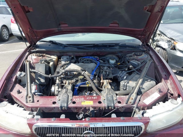 40074720 :رقم المزاد ، 2G4WS52J811309305 vin ، 2001 Buick Century Custom مزاد بيع