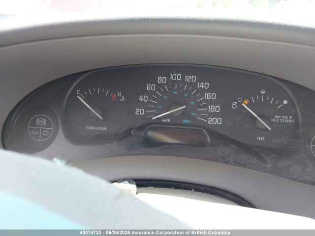 40074720 :رقم المزاد ، 2G4WS52J811309305 vin ، 2001 Buick Century Custom مزاد بيع