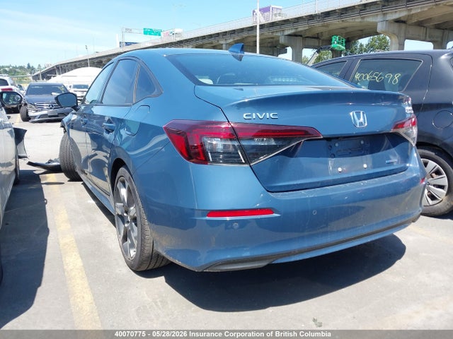 2025 Honda Civic Sport/sport Touring მანქანა იყიდება აუქციონზე, vin: 2HGFE4F81SH011492, აუქციონის ნომერი: 40070775
