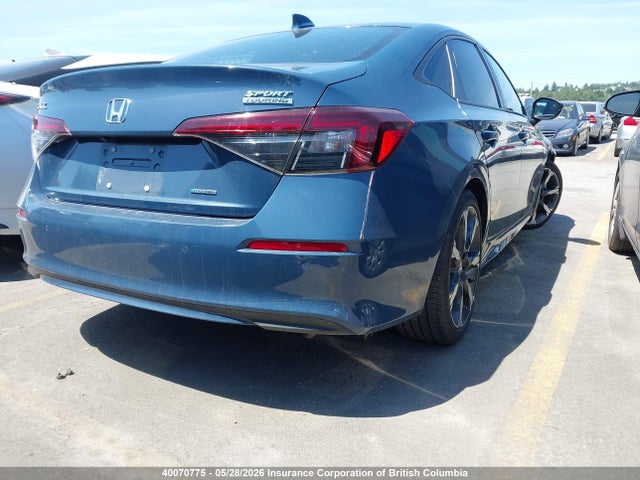 2025 Honda Civic Sport/sport Touring მანქანა იყიდება აუქციონზე, vin: 2HGFE4F81SH011492, აუქციონის ნომერი: 40070775