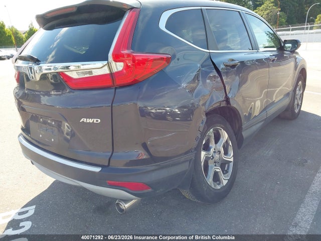 2017 Honda Cr-v Exl მანქანა იყიდება აუქციონზე, vin: 2HKRW2H83HH123723, აუქციონის ნომერი: 40071292