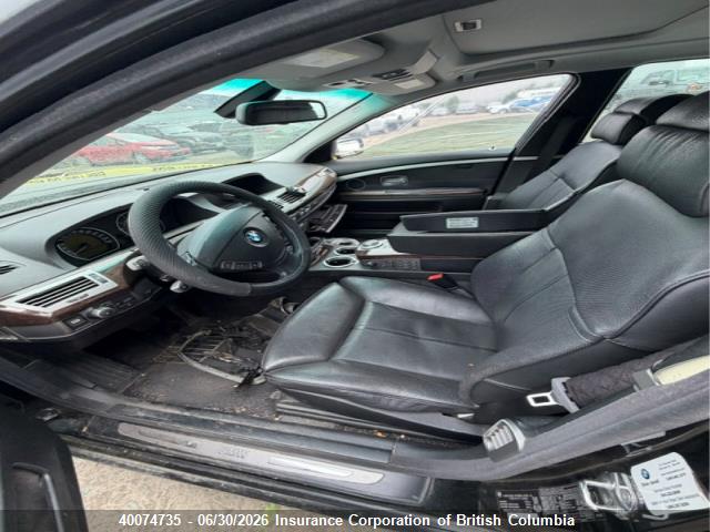 Продажа на аукционе авто 2008 Bmw 750i, vin: WBAHL835X8DT12246, номер лота: 40074735