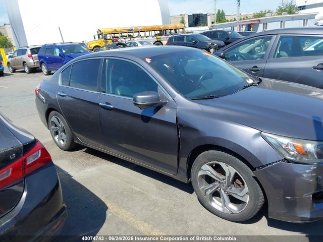 2014 Honda Accord Ex-l მანქანა იყიდება აუქციონზე, vin: 1HGCR2F86EA802440, აუქციონის ნომერი: 40074743