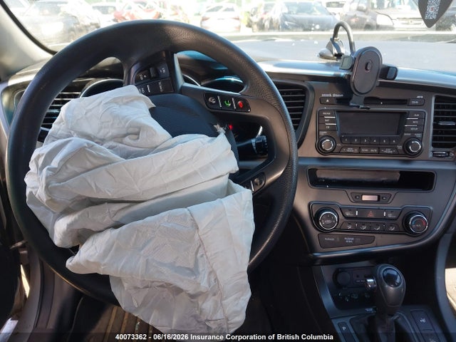 2013 Kia Optima Lx მანქანა იყიდება აუქციონზე, vin: KNAGM4A79D5423526, აუქციონის ნომერი: 40073362