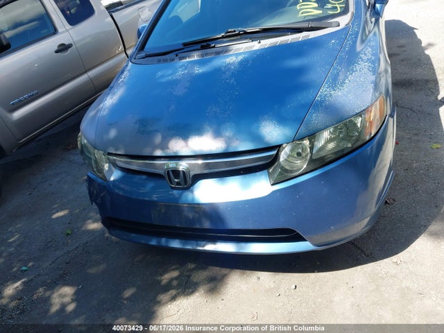 2008 Honda Civic Lx მანქანა იყიდება აუქციონზე, vin: 2HGFA15518H006044, აუქციონის ნომერი: 40073429