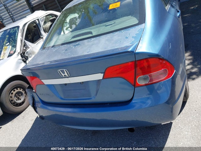 2008 Honda Civic Lx მანქანა იყიდება აუქციონზე, vin: 2HGFA15518H006044, აუქციონის ნომერი: 40073429