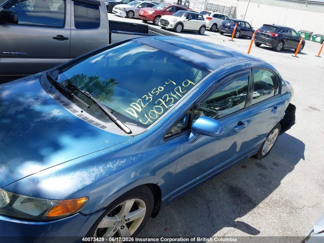 2008 Honda Civic Lx მანქანა იყიდება აუქციონზე, vin: 2HGFA15518H006044, აუქციონის ნომერი: 40073429