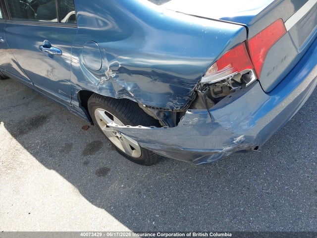2008 Honda Civic Lx მანქანა იყიდება აუქციონზე, vin: 2HGFA15518H006044, აუქციონის ნომერი: 40073429