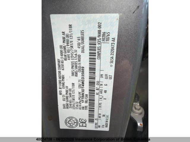 Ford F350 2021 1FT8W3DT4MED35889 Image 10