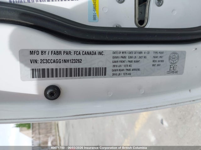 Chrysler 300 S 2022 2C3CCAGG1NH123262 Image 9