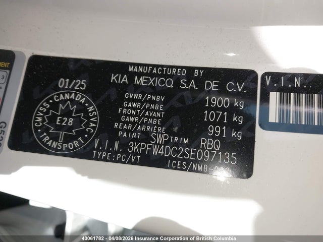 KIA K4 Gt-line Turbo 2025 3KPFW4DC2SE097135 Image 9