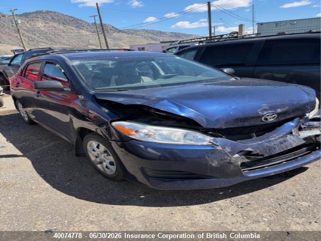 2013 Toyota Corolla Matrix S მანქანა იყიდება აუქციონზე, vin: 2T1LE4EE9DC023606, აუქციონის ნომერი: 40074778