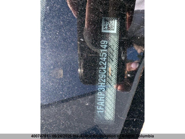 40074781 :رقم المزاد ، 1FAHP3H29CL245149 vin ، 2012 Ford Focus مزاد بيع