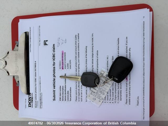 Продажа на аукционе авто 2006 Kia Spectra Lx/ex, vin: KNAFE121X65258056, номер лота: 40074782